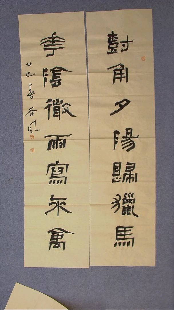 书法洪国峰山东济宁138*34*2八平尺