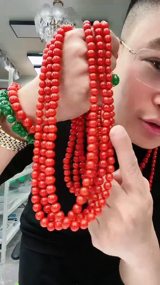 【闪购商品】翡翠颈饰14K金镶嵌D125项链