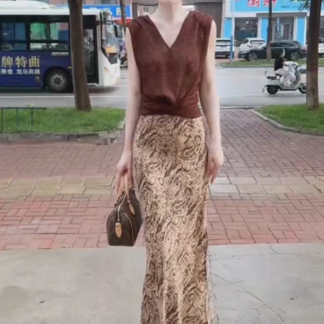 2025夏季时尚潮流百搭精品女装素xiaz