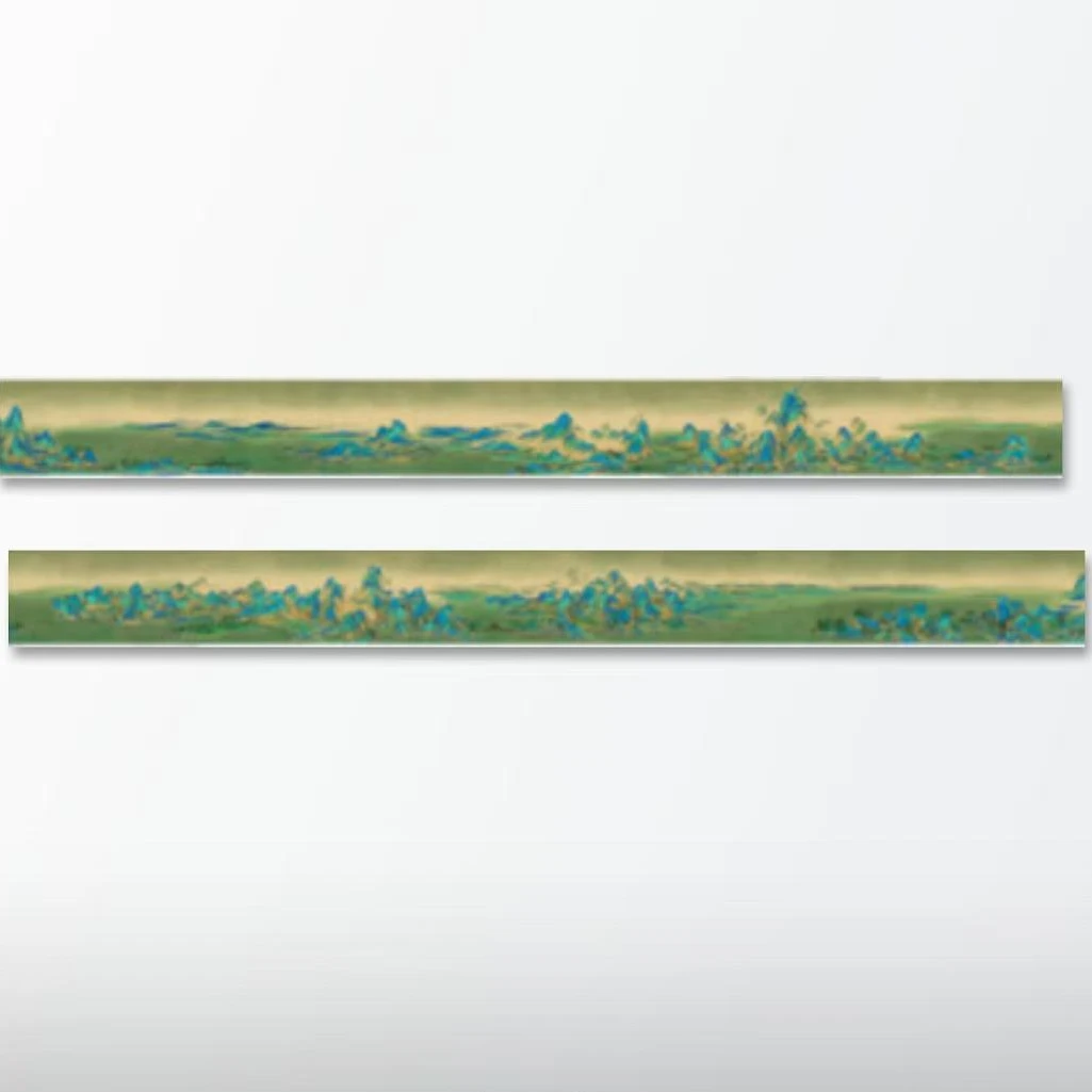 刘志扬国画作品《千里江山图》