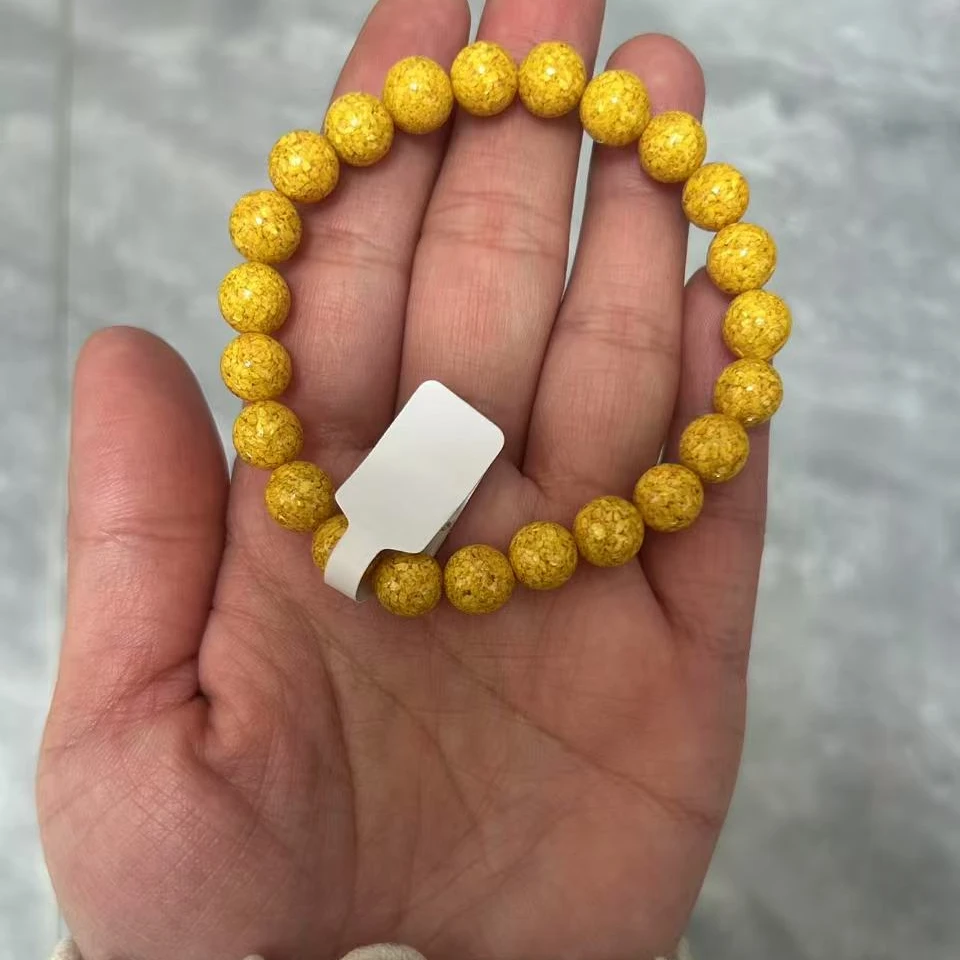 铁合金石英石手链 天然雄黄手串手链手饰