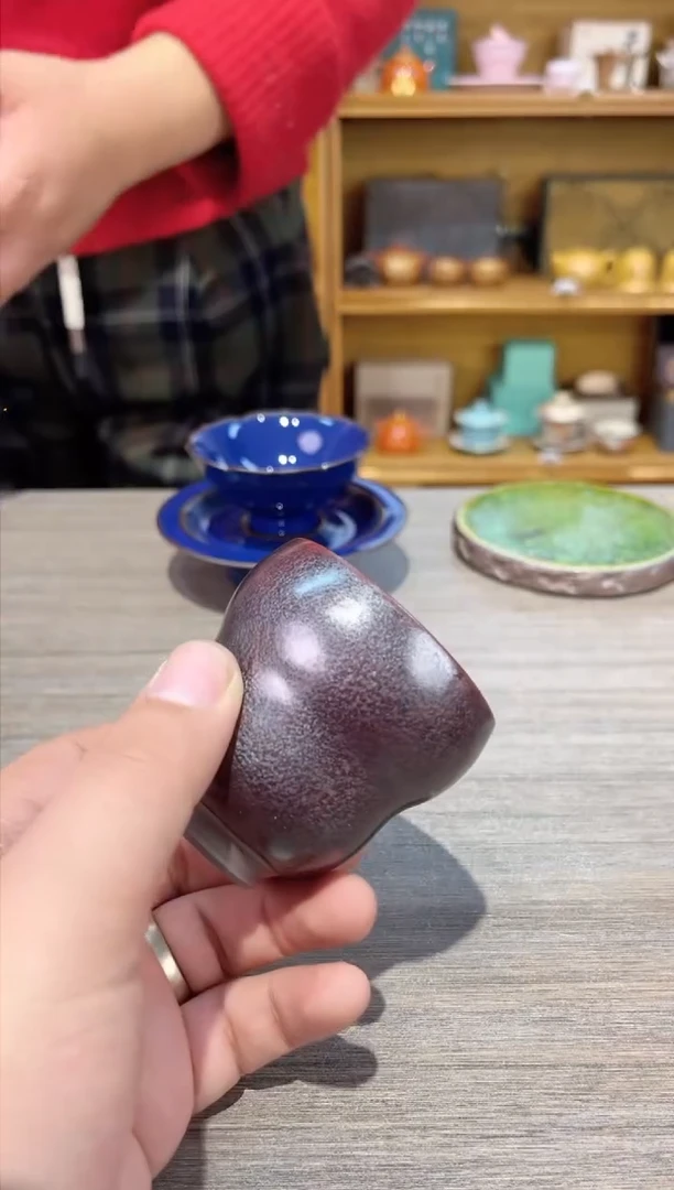 【闪购商品】铜彩葫芦杯茶具茶具