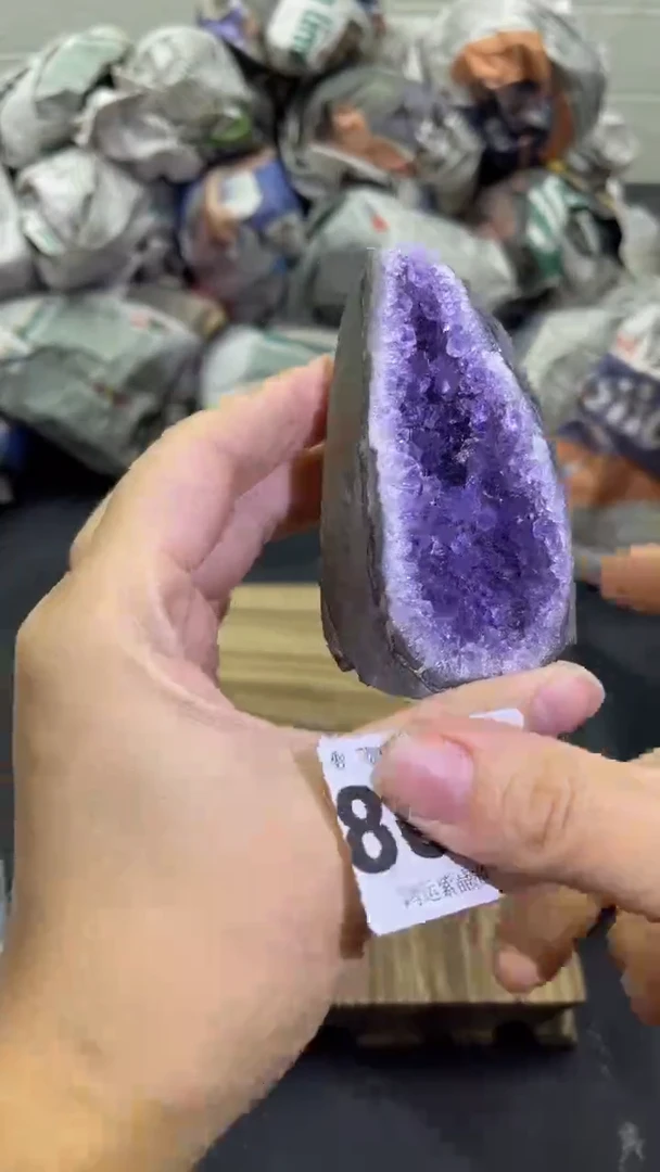 未镶嵌大型摆件（非配饰）紫晶803号摆件