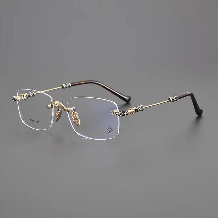 【CH】圣徒-纯钛斯文无框眼镜