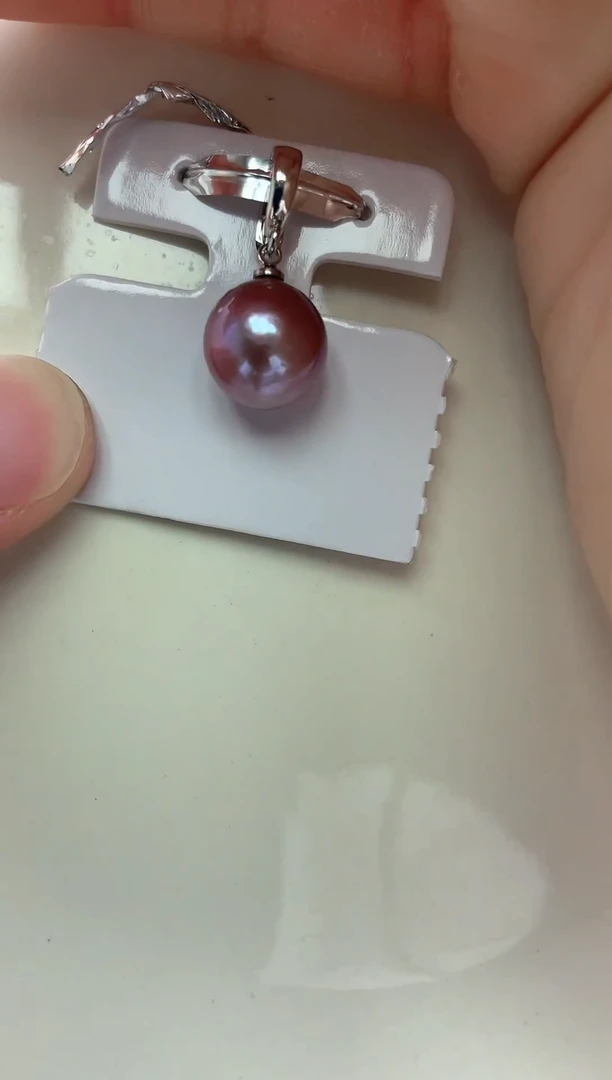 未镶嵌吊坠淡水珍珠白色系吊坠