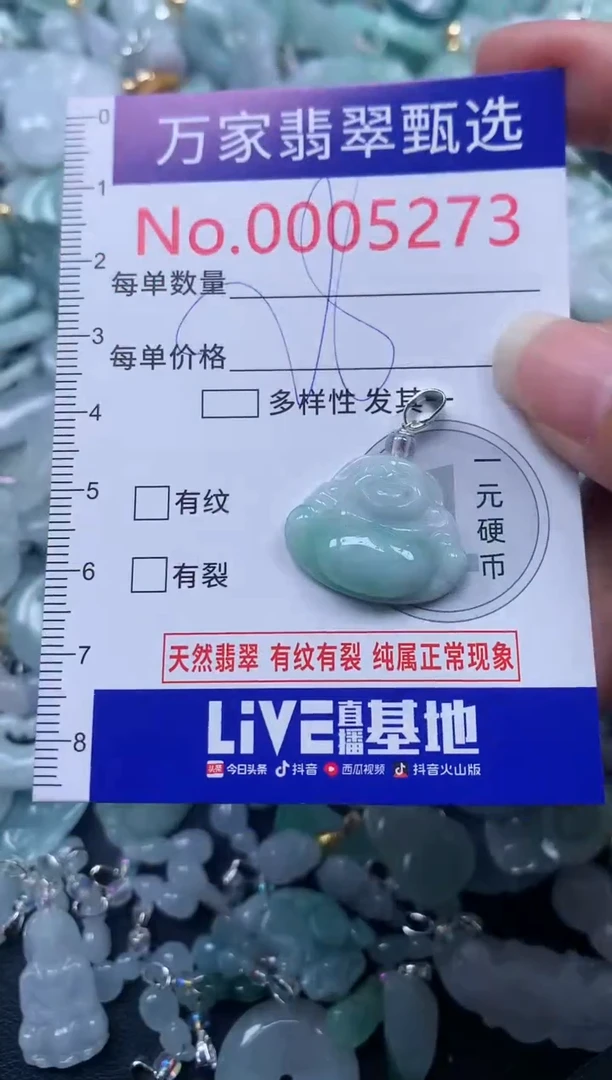 颈饰未镶嵌翡翠5273