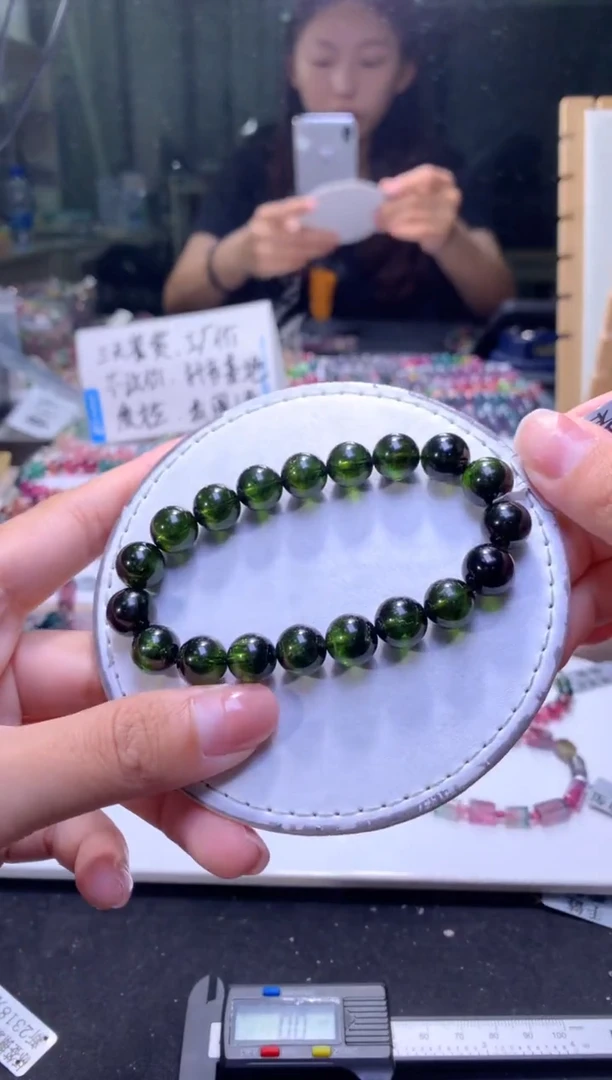 未镶嵌手串碧玺A36【天然碧玺】