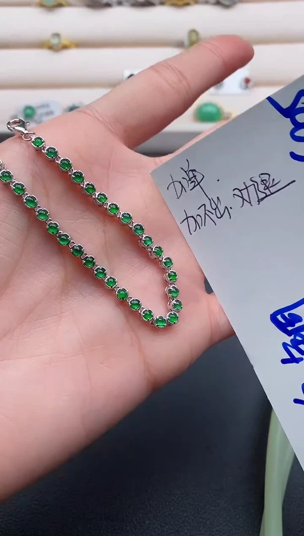 银S925镶嵌戒指翡翠十*月8888888+5