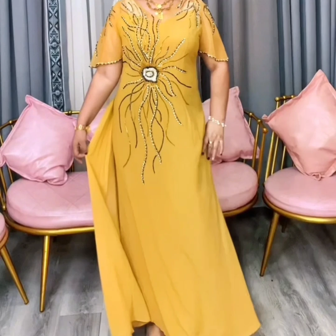 新款时尚晚礼服显瘦气质轻奢洋气修身连衣裙