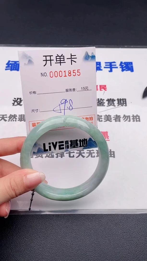 未镶嵌手镯翡翠55