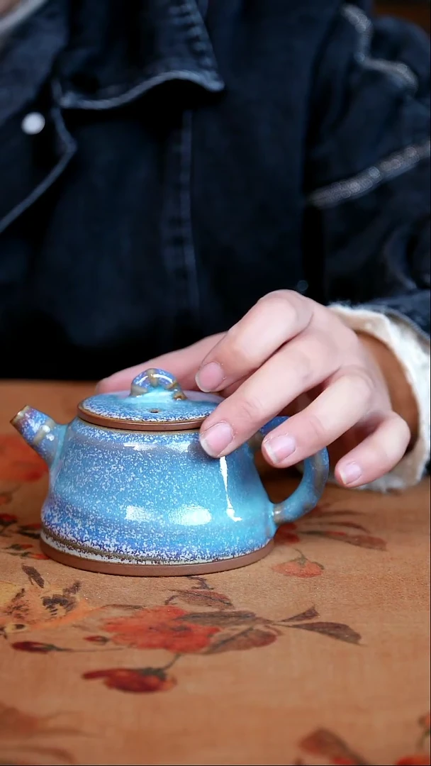 壶瓷全品钧瓷茶器摆件