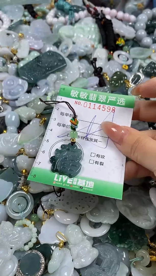 【闪购商品】翡翠颈饰未镶嵌闪购0114598多样性发其一