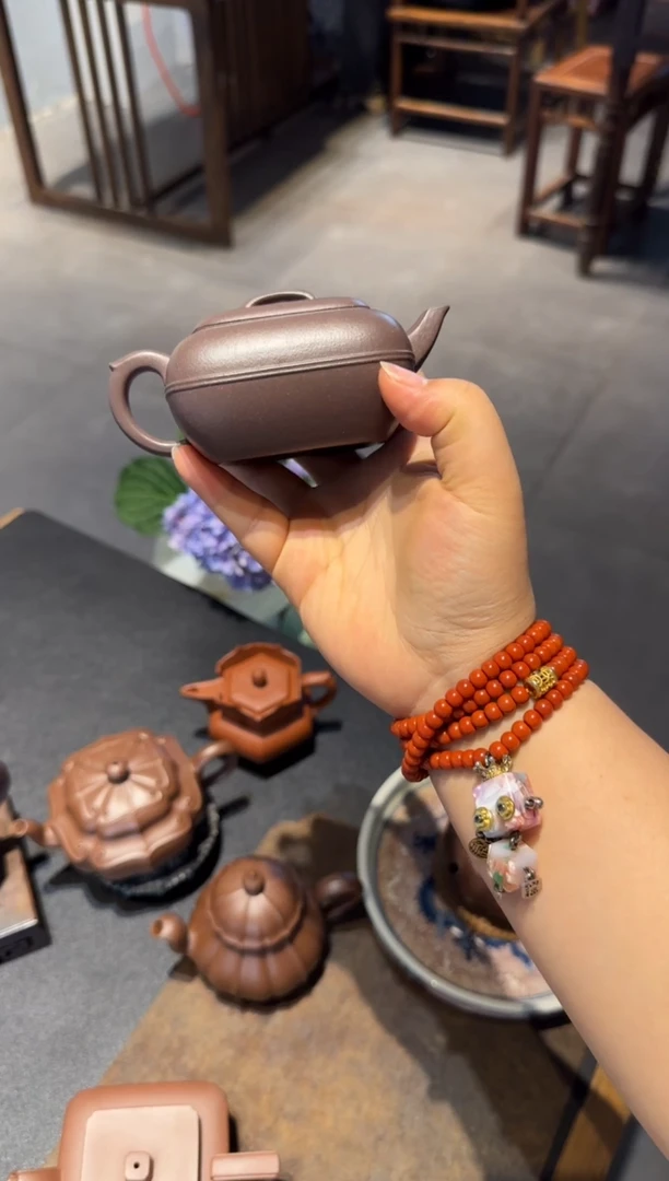 茶壶紫砂玲珑 紫砂壶