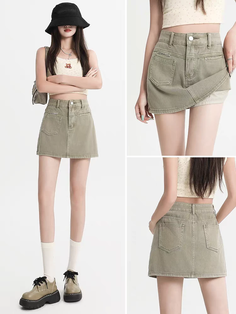 301牛仔短裙短裤