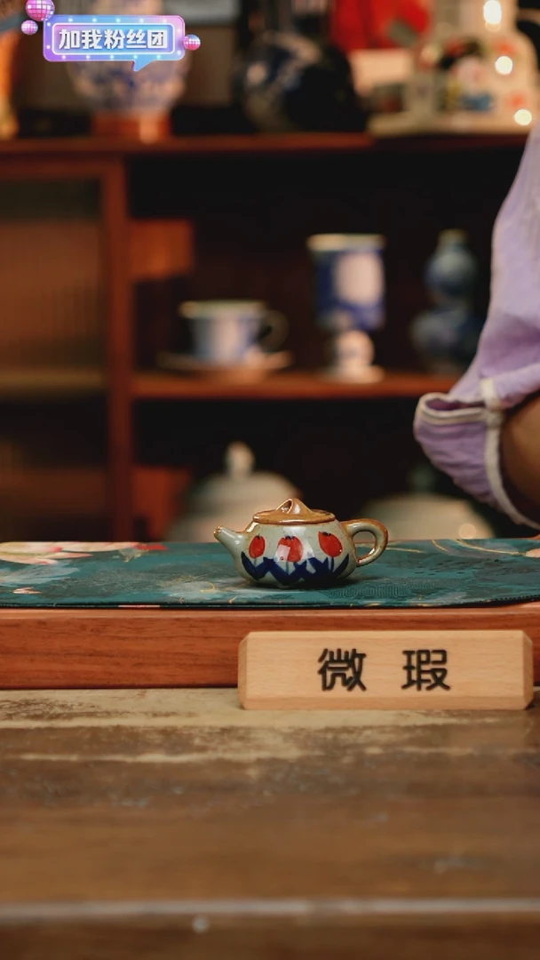 杯景德镇纯手工釉下彩精品茶具水杯