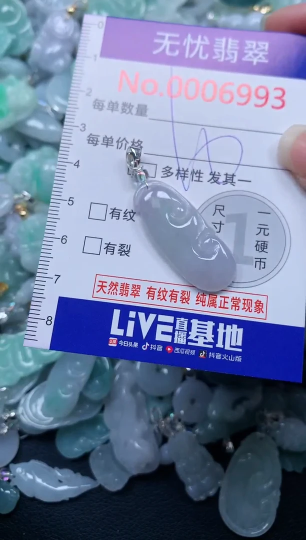 颈饰未镶嵌翡翠6993