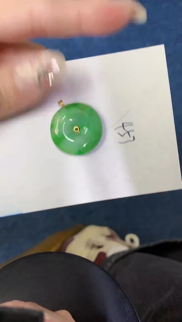 【闪购商品】翡翠颈饰18K金镶嵌000000000000