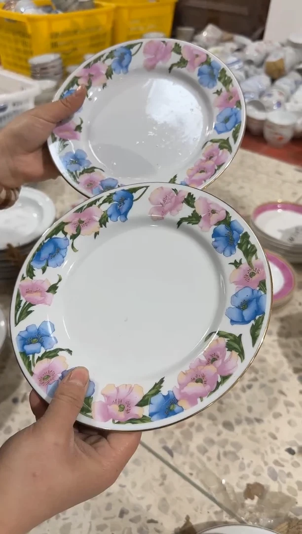 【闪购商品】摆件碗盘杯20厘米微瑕介意勿拍