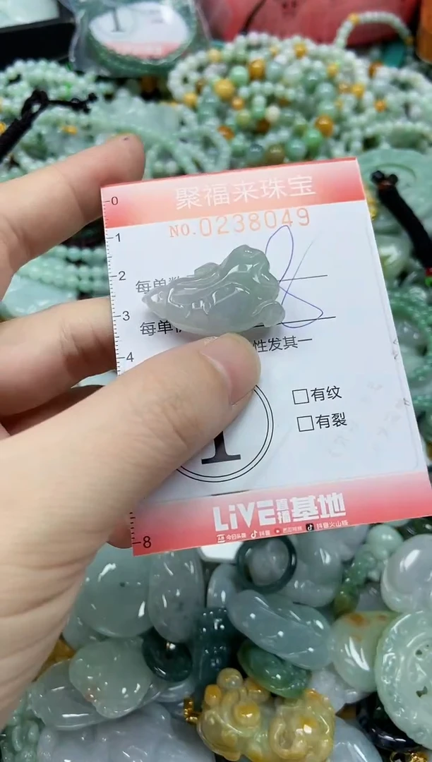 未镶嵌挂件翡翠闪购0238049