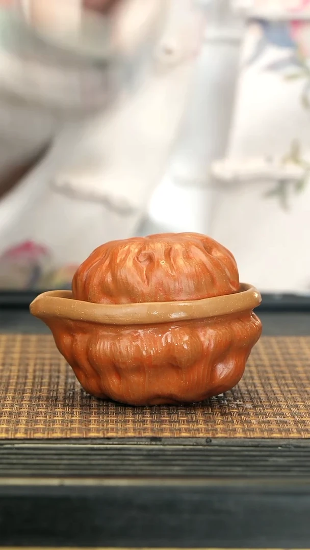 【闪购商品】紫砂茶壶12核桃手抓壶