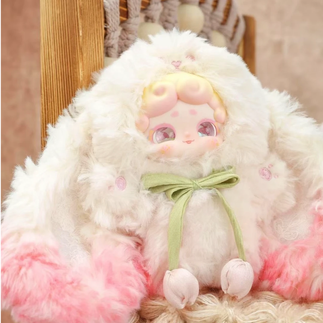 正版  晚安小兔秘密花园系列毛绒盲盒网红潮玩公仔