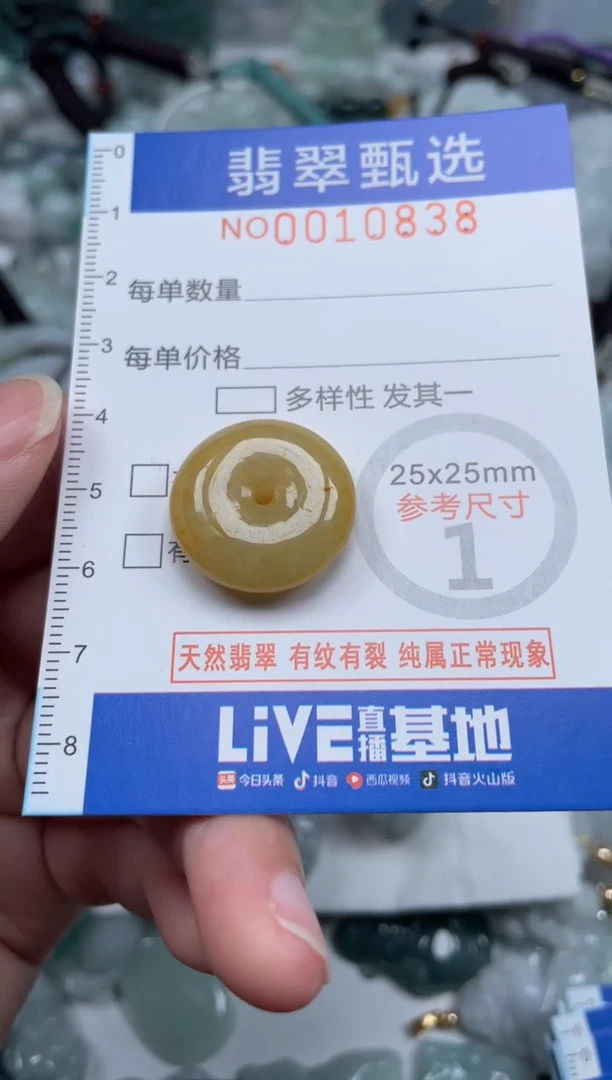颈饰未镶嵌翡翠10838