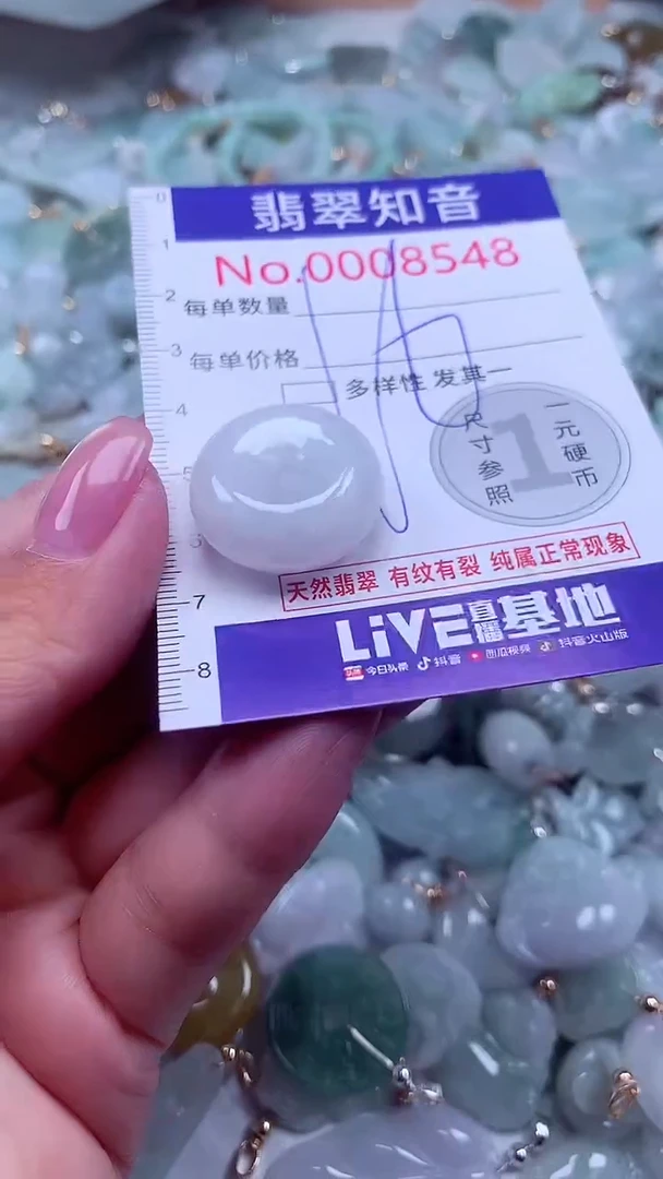 颈饰未镶嵌翡翠8548