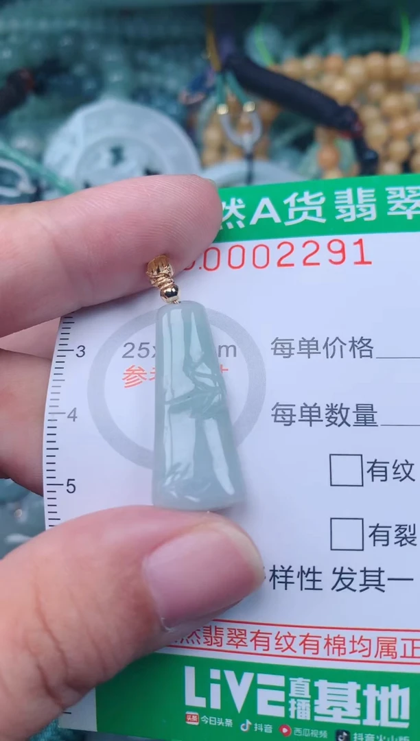 翡翠未镶嵌颈饰.0002291