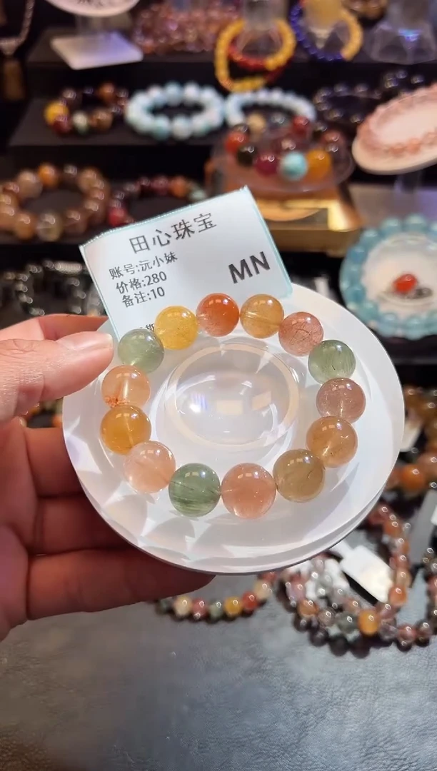 【闪购商品】水晶手链未镶嵌水晶10