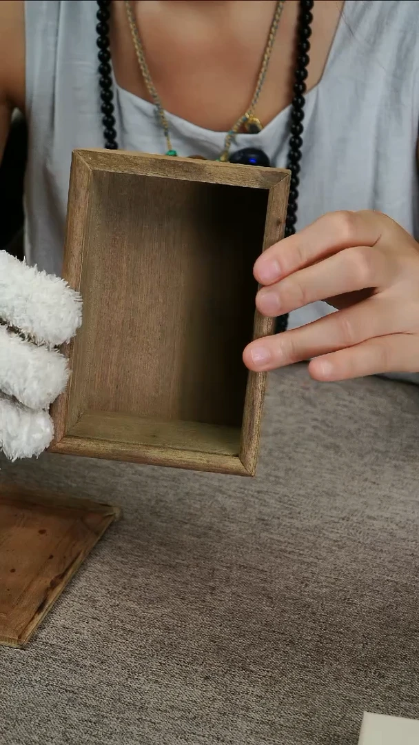 金丝楠金丝楠木乌木推拉盒收纳盒