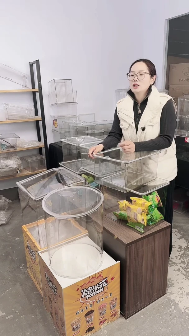 钢化玻璃盖子款1/1的15高刚把手盖子4套