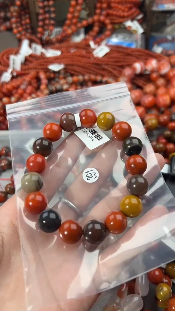 南红玛瑙手串未镶嵌12+