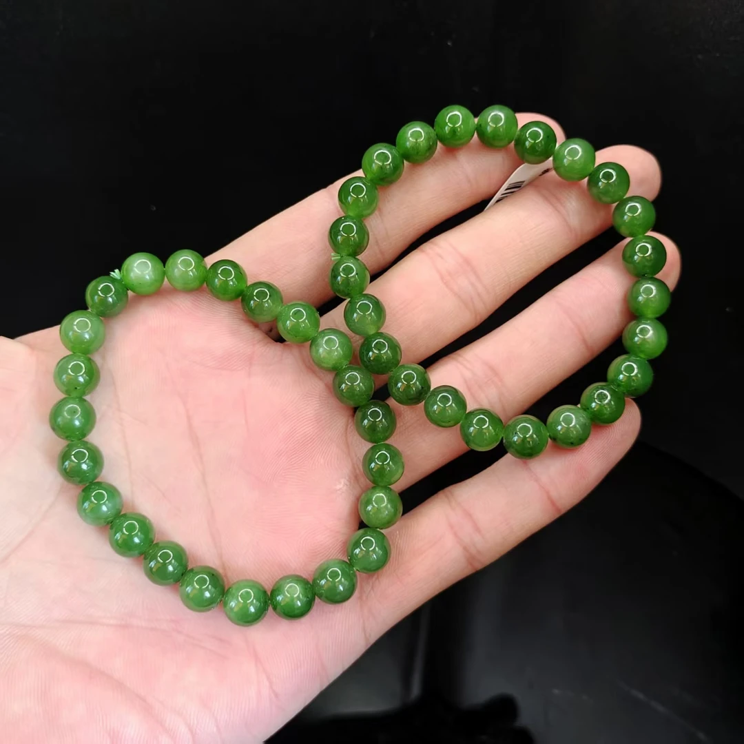 【老三珠宝】和田玉单圈手串HA24【多样性发其一】约8mm