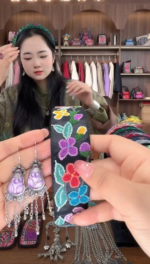 刺绣扶光苗绣传承L21
