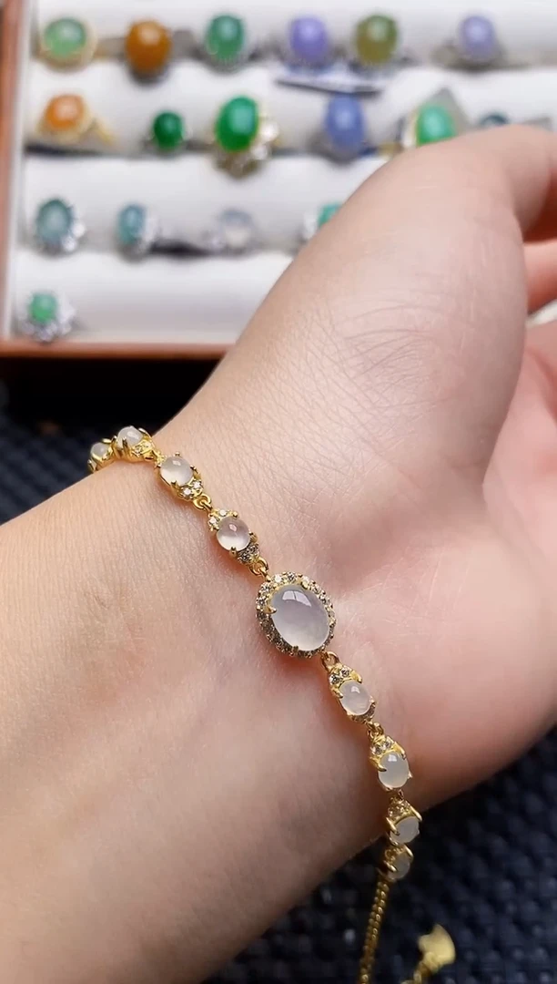 银S925镶嵌戒指翡翠1911