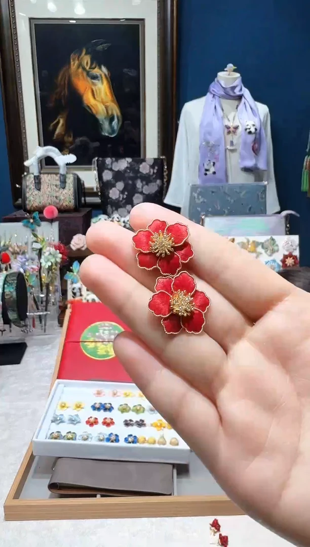织绣小*猫国风美物非遗手工