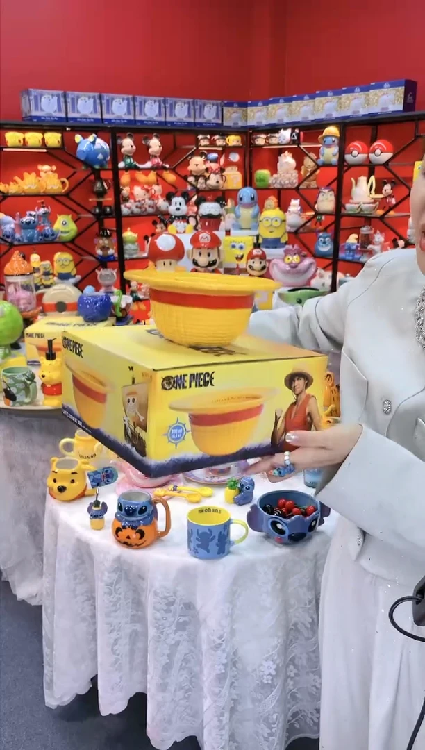 【闪购商品】1@@路飞帽水果沙拉碗