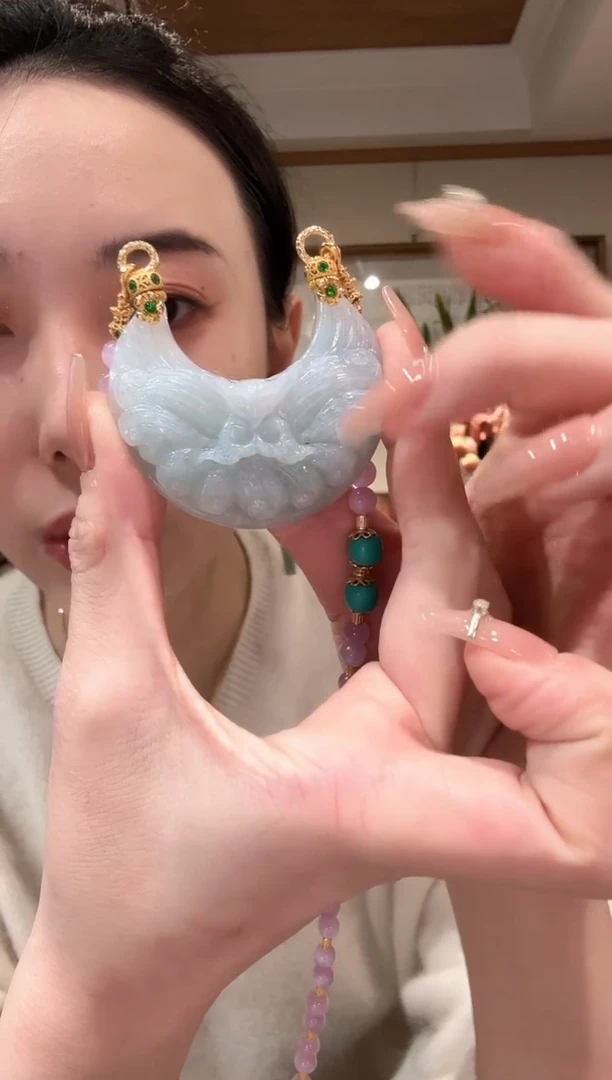 【闪购商品】翡翠颈饰未镶嵌国风