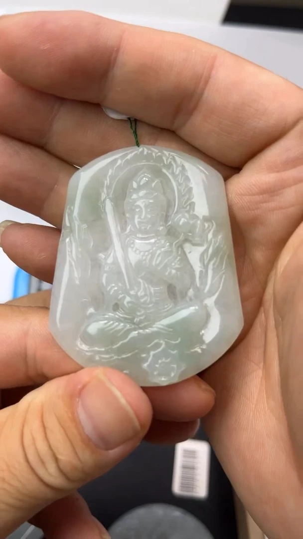 颈饰未镶嵌翡翠颖*草天然翡翠