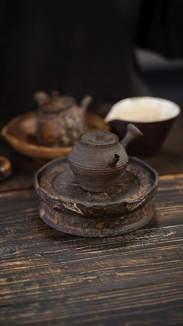 全手工制作 南蛮侧把壶