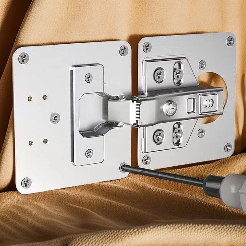 合页垫片铰链安装柜门加厚修复固定铁片家具修复器连接件神器加固