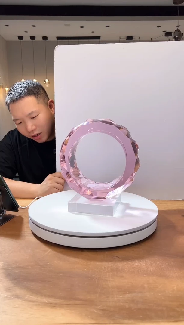 【闪购商品】茶宠巴比特美学 光影之环 粉色闭口