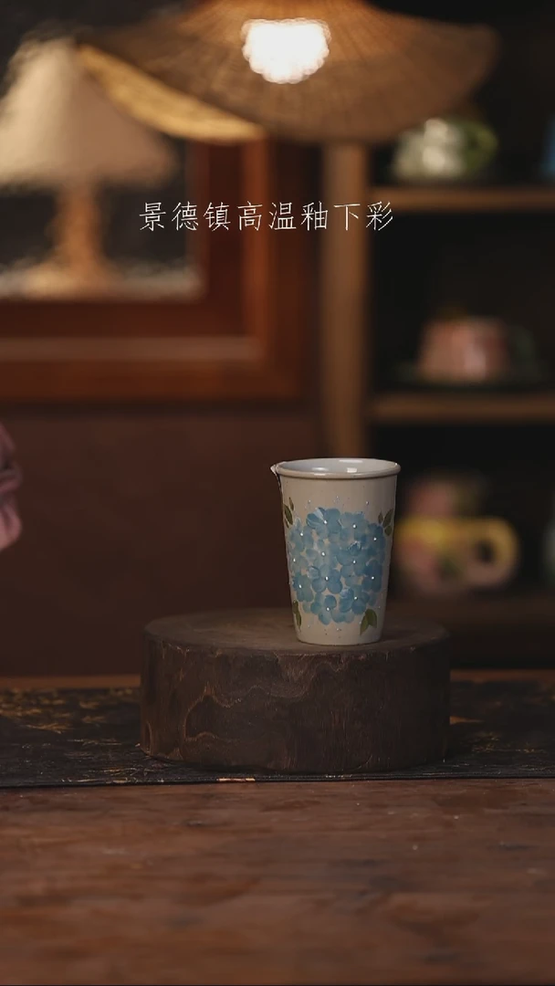 陶瓷景德镇高温釉下手绘陶瓷488