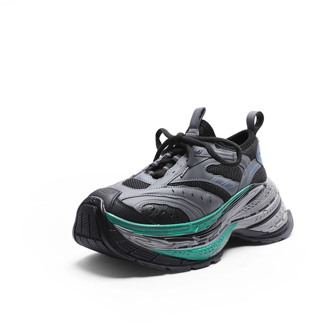 BAENLINVGV16XL情侣穿搭厚底增高百搭网红男女走秀老爹鞋INS风