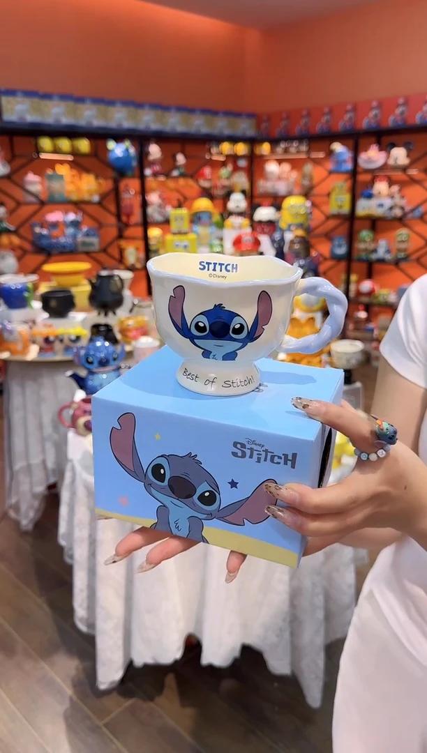 瓷片@@史迪仔陶瓷咖啡杯（礼盒）