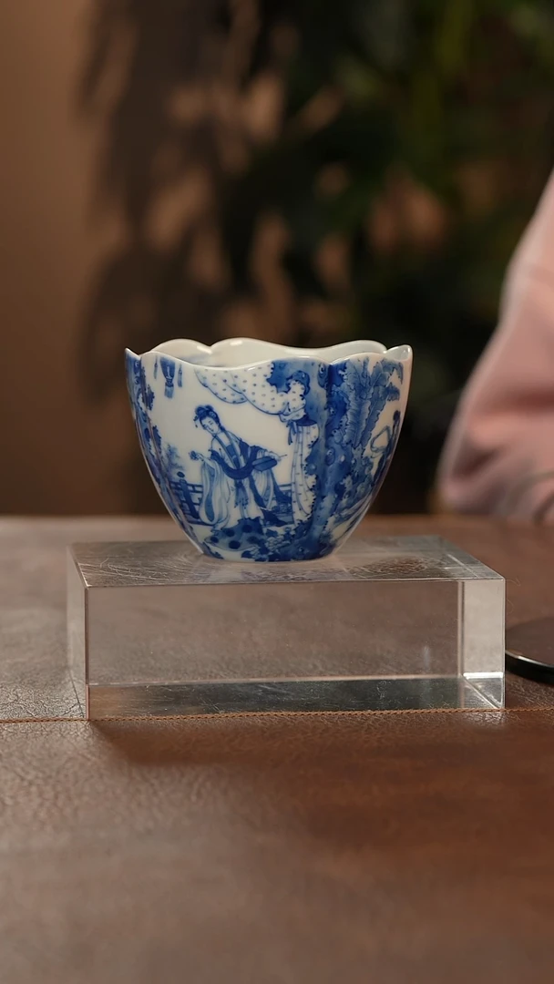 【闪购商品】瓷片青花瓷茶具斌芬陶瓷