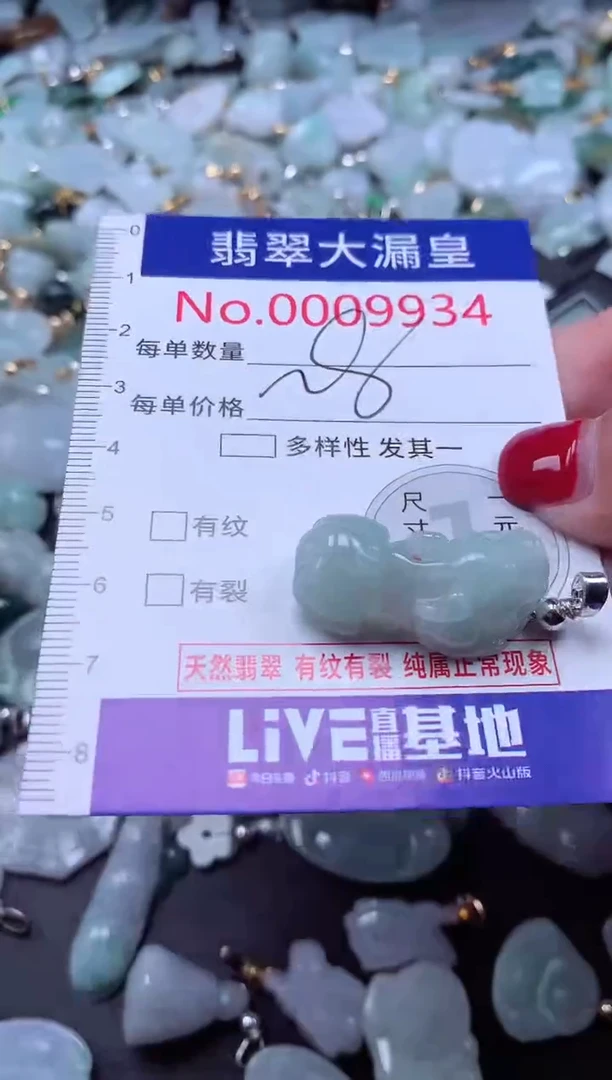 颈饰未镶嵌翡翠9934