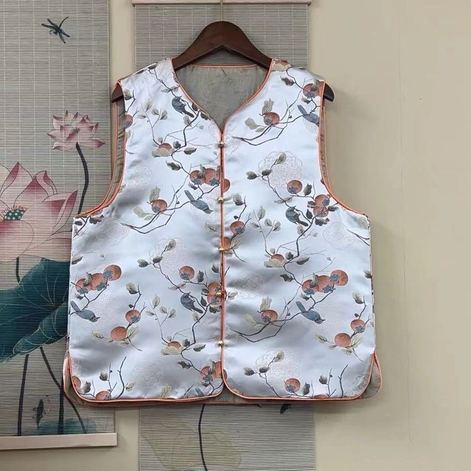 【柿柿如意】新中式时尚百搭马甲上衣