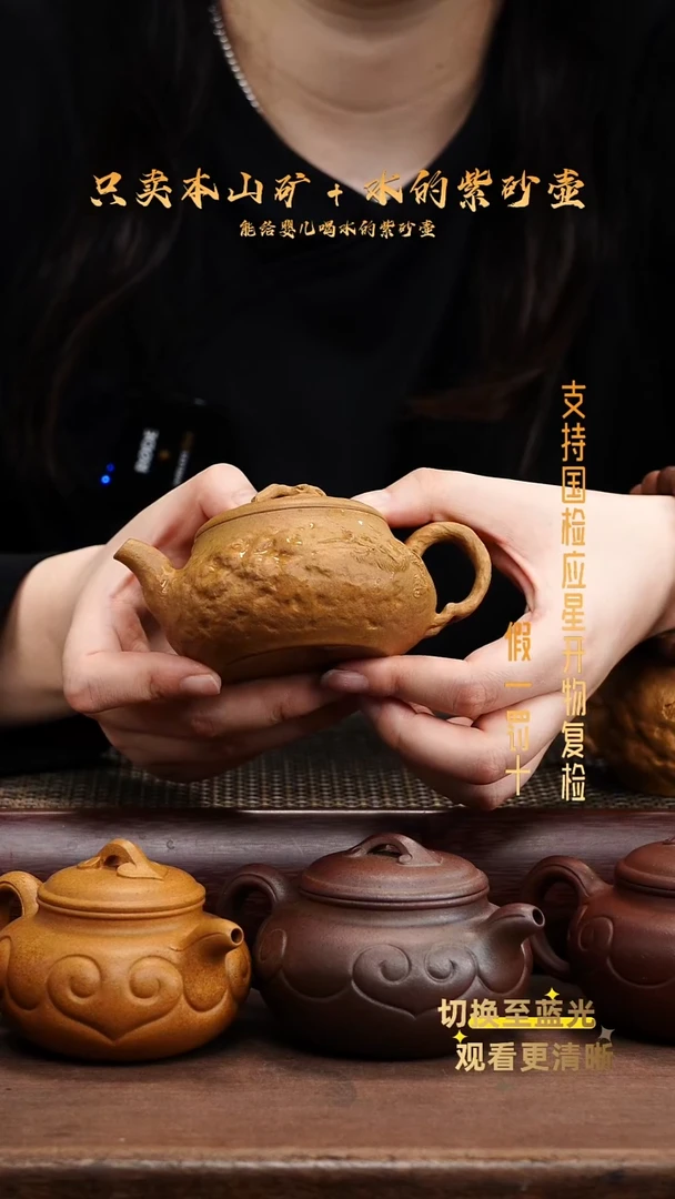 茶壶紫砂老宕扣黄金段隐龙供春