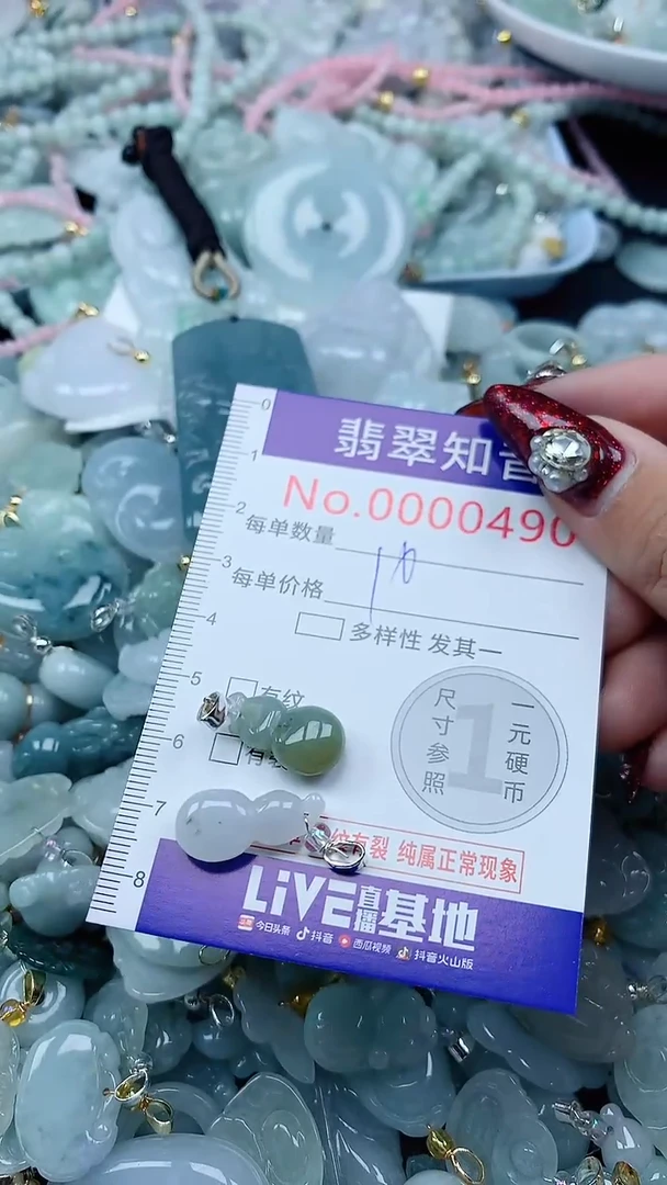 颈饰未镶嵌翡翠490